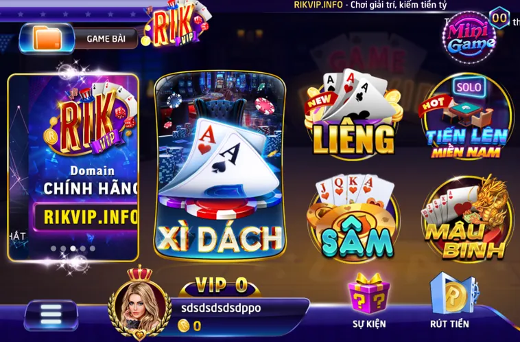 Tổng Hợp Tất Cả Các Siêu Phẩm Game Bài RikVip Đỉnh Cao Nhất Hiện Nay