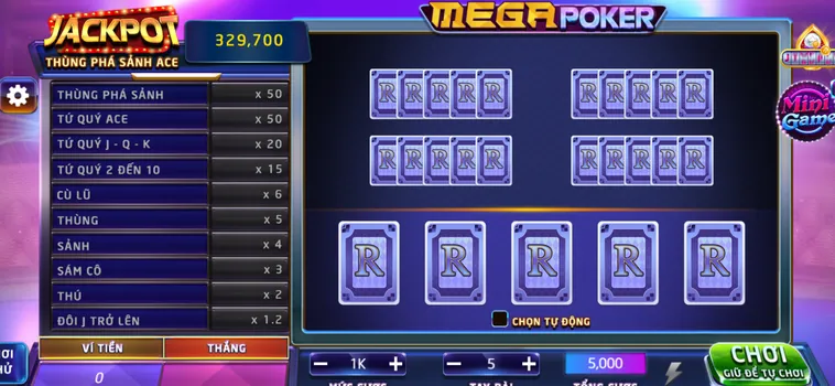 Khám Phá Siêu Phẩm Mega Poker Tại RikVip Với Cơ Hội Nhận Thưởng Cực Lớn
