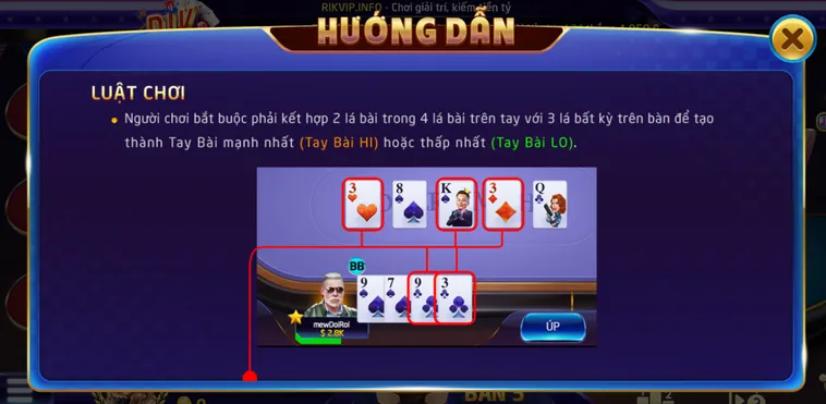 Khám Phá Sự Kịch Tính Của Tựa Game Omaha Poker 6 Tại Cổng Game RikVip