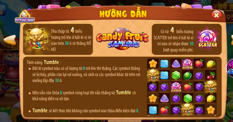 Trải Nghiệm Đỉnh Cao Nổ Hũ Candy Fruit Samurai Tại RikVip Với Cơ Hội Nhận Thưởng