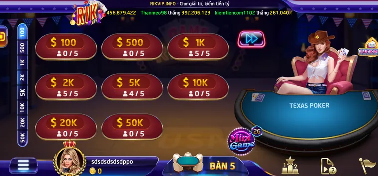 Thử Thách Bản Lĩnh Cao Thủ Tại Đấu Trường Texas Poker Đẳng Cấp Tại RikVip