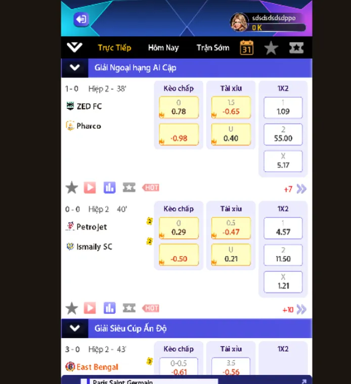 Trải Nghiệm Đỉnh Cao Thể Thao Livestream Tại RikVip Với Tỷ Lệ Cược Cạnh Tranh